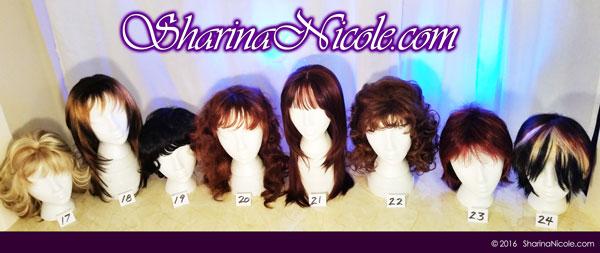 Minneapolis dominatrix Mistress Sharina Nicole's Crossdressing Wigs 17-24