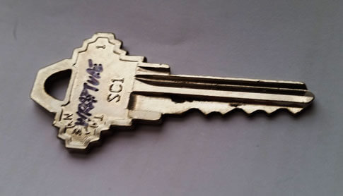 Key to Mistress Jacquie's Dungeon of Wrapture in Saint Paul, MN